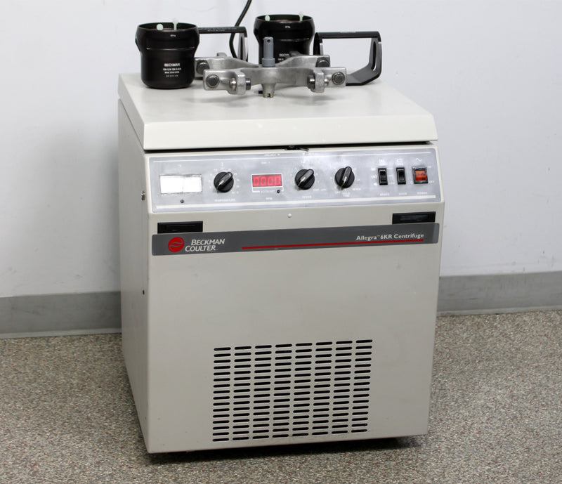 Beckman Allegra 6KR Kneewell Refrigerated Centrifuge 366830 with GH-3.8 Rotor