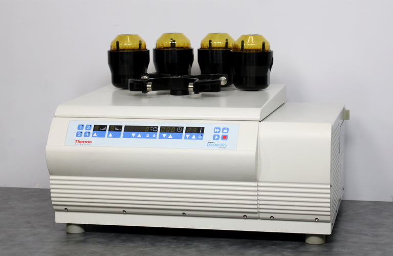 Thermo Sorvall Legend RT+ Refrigerated Benchtop Centrifuge w/ Rotor & Buckets