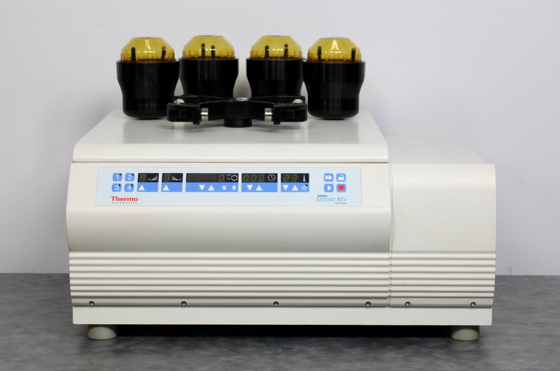 Thermo Sorvall Legend RT+ Refrigerated Benchtop Centrifuge w/ Rotor & Buckets