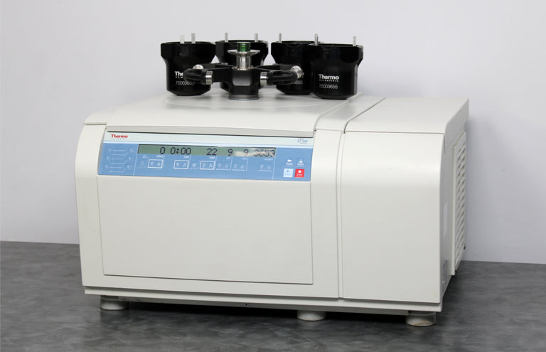Thermo Sorvall ST16R Refrigerated Benchtop Centrifuge w/ TX-400 Rotor & Buckets
