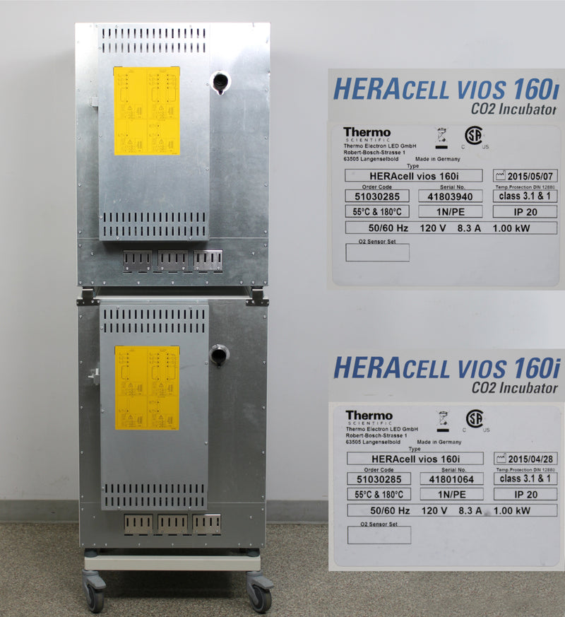 Thermo Scientific Heracell VIOS 160i Double Stacked CO2 Incubators 51030285