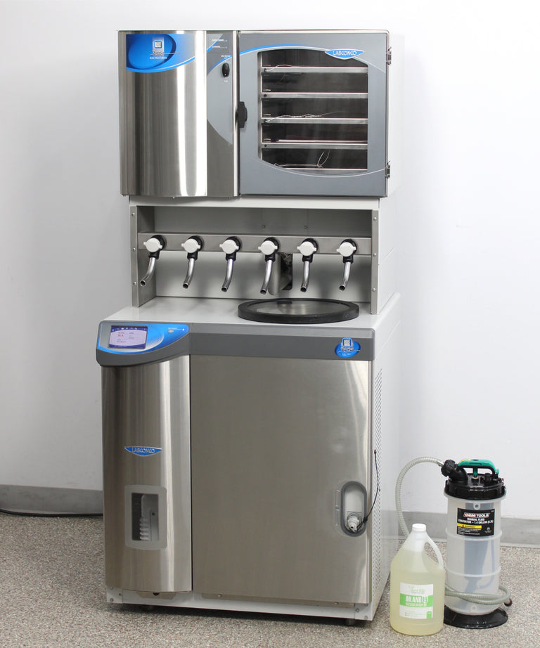 Labconco FreeZone 12 Liter -84°C Console Freeze Dryer with Bulk Tray Dryer