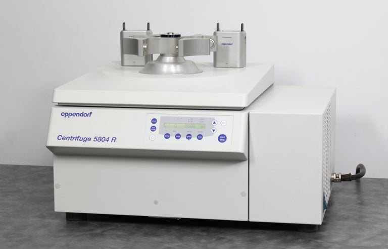 Eppendorf 5804R Refrigerated Benchtop Centrifuge w/ A-4-44 Swing Bucket Rotor