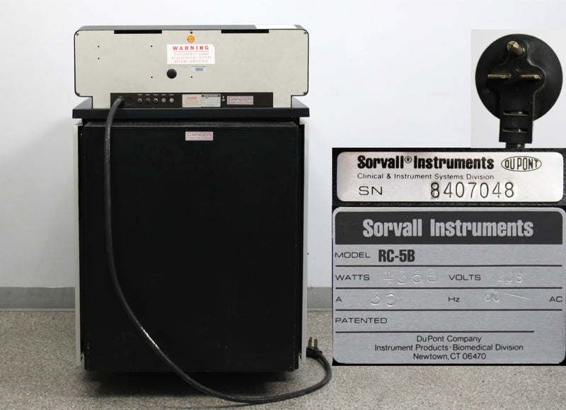DuPont Sorvall Instruments RC-5B High-Speed Refrigerated Floor Centrifuge