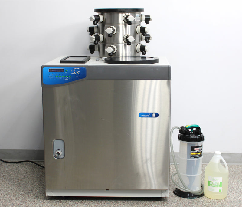 Labconco FreeZone 18L -50°C Console Freeze Dryer Lyophilizer w/ 16-Port Manifold