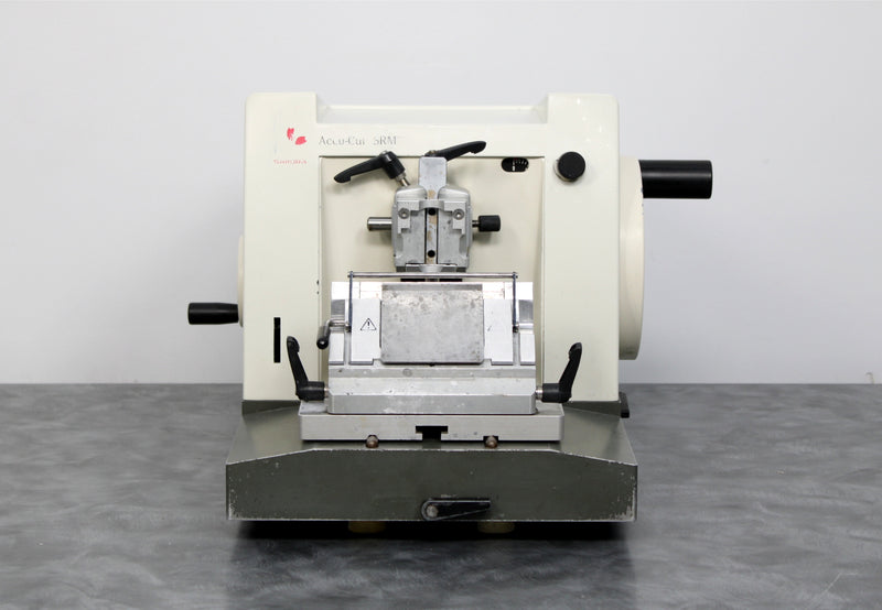 Sakura Accu-Cut SRM 200 CW Manual Rotary Microtome 1429 with Low Profile Holder