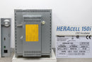 Thermo Scientific HERAcell 150i Copper Lined CO2 Incubator Back Panel, Label with Serial Number and Manufacture Date, Logo