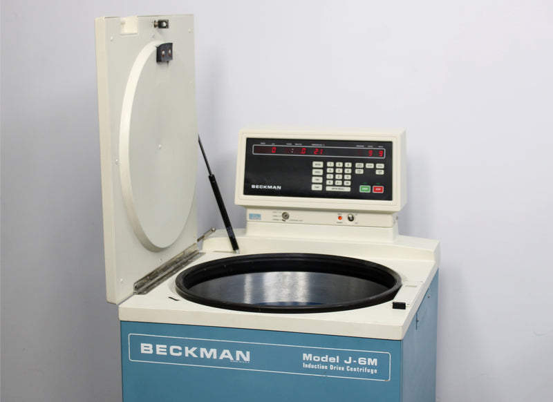 Beckman J6M Refrigerated Floor Centrifuge 344281 with JS-4.2 Rotor & Buckets