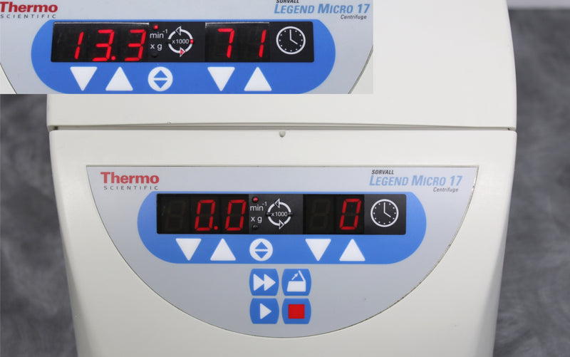 Thermo Scientific Sorvall Legend Micro 17 Benchtop Microcentrifuge 75002431