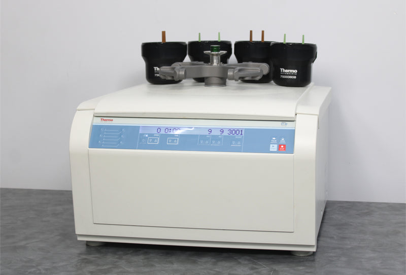 Thermo Sorvall ST40 Benchtop Centrifuge 230V with TX-750 Swing Bucket Rotor