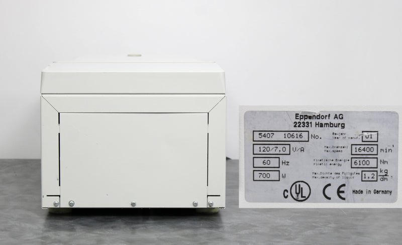 Eppendorf 5417R Refrigerated Benchtop Microcentrifuge with F45-30-11 Rotor