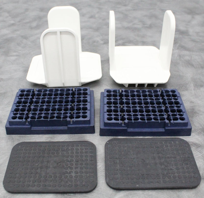 x2 Thermo Scientific 75007303 TX-1000 Rotor Microplate Carriers w/ Plate Covers