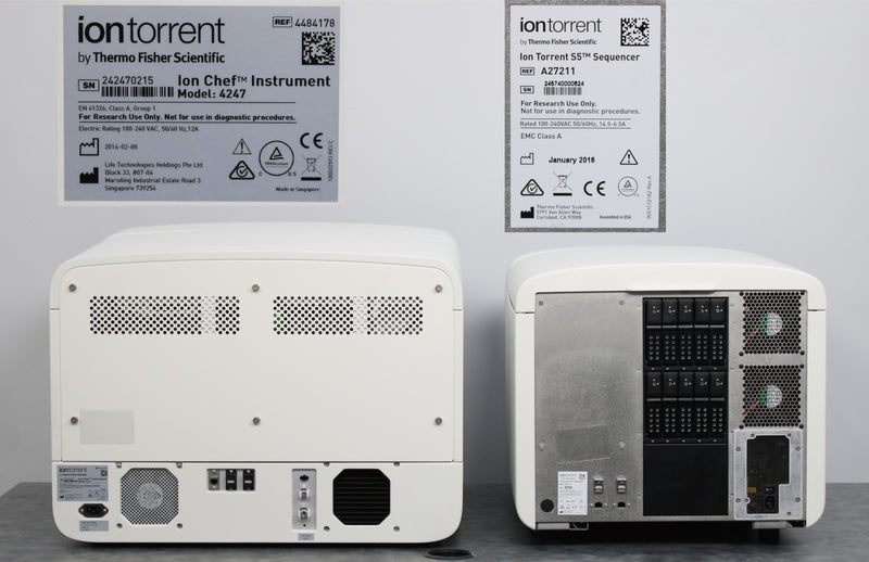 Thermo Ion Torrent GeneStudio S5 Semiconductor Sequencer and Ion Chef 4247