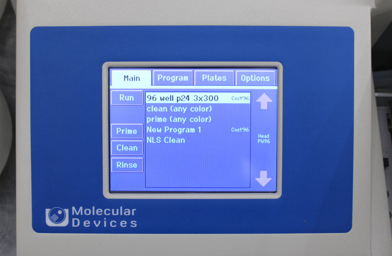 Molecular Devices AquaMax 4000 Microplate Washer AQ4K w/ 96 Well Plate Wash Head