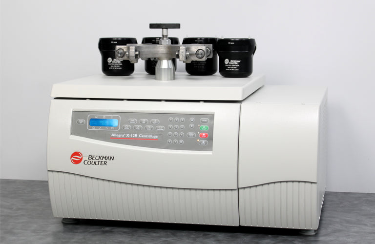 Beckman Coulter Allegra X-12R Refrigerated Benchtop Centrifuge 392472 with Rotor