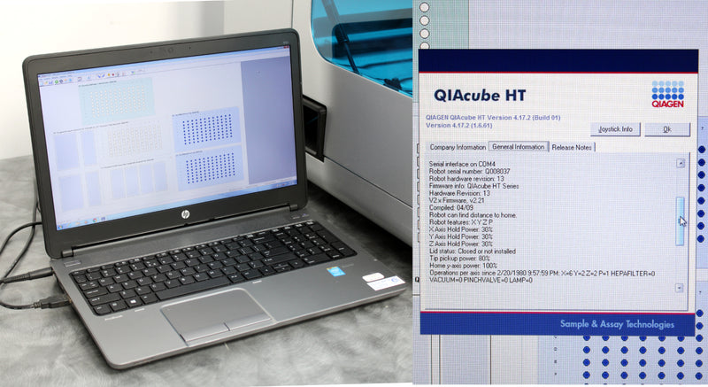 QIAGEN QIAcube HT QIAxtractor 96-Well Nucleic Acid Purification & VS04 Station