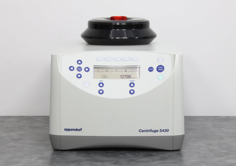 Eppendorf 5430 High-Speed Benchtop Centrifuge w/ FA-45-48-11 Fixed-Angle Rotor