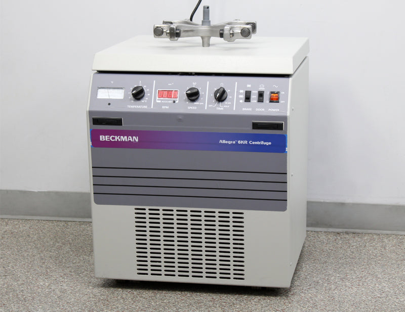 Beckman Coulter Allegra 6KR Kneewell Refrigerated Centrifuge and GH-3.8 Rotor