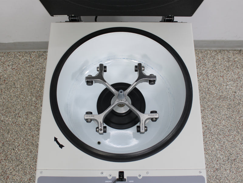 Beckman Coulter Allegra 6KR Kneewell Refrigerated Centrifuge and GH-3.8 Rotor