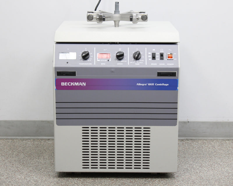 Beckman Coulter Allegra 6KR Kneewell Refrigerated Centrifuge and GH-3.8 Rotor