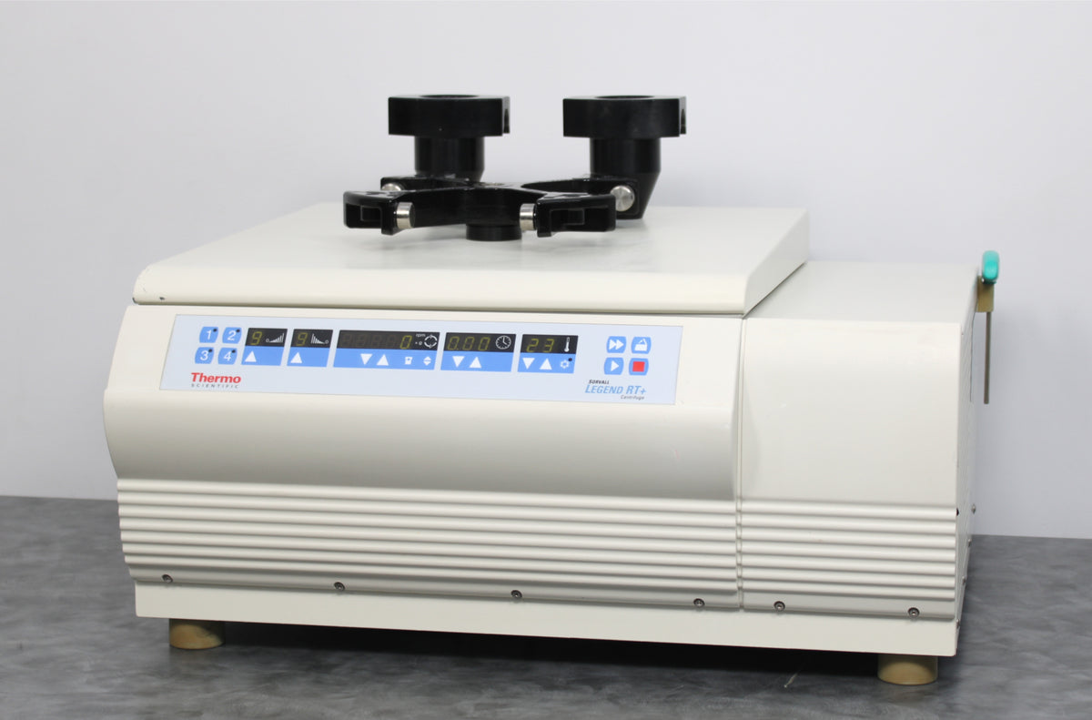Thermo Sorvall Legend RT+ Benchtop Centrifuge 75004377 with Heraeus 64