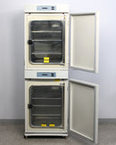 Forma Scientific 3110 Stacked Water Jacketed CO2 Incubators Doors Open