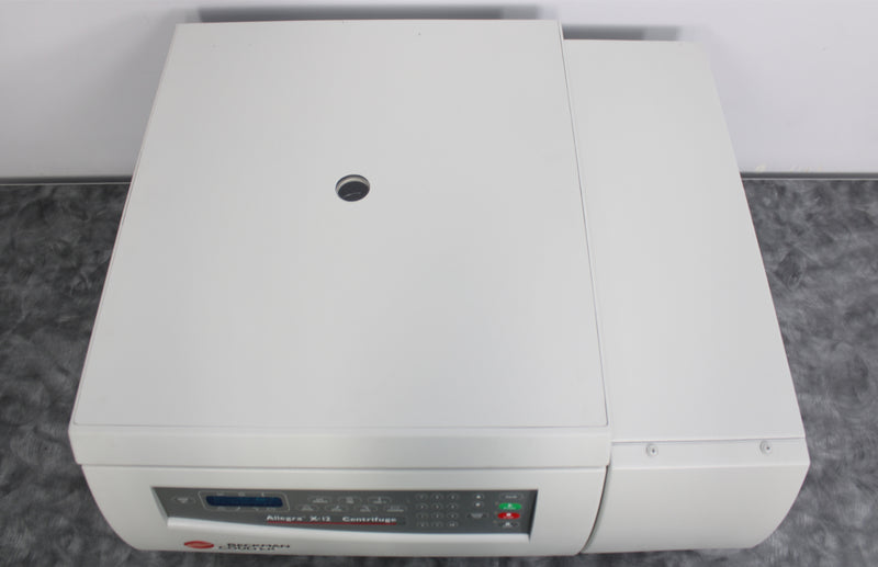 Beckman Coulter Allegra X-12 Benchtop Centrifuge 392472 with SX4750A Rotor