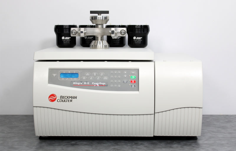 Beckman Coulter Allegra X-12 Benchtop Centrifuge 392472 with SX4750A Rotor