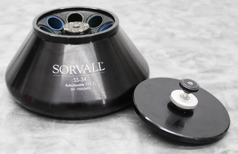 Sorvall 28020 SS-34 Fixed Angle Centrifuge Rotor 20,500 RPM 8x50mL