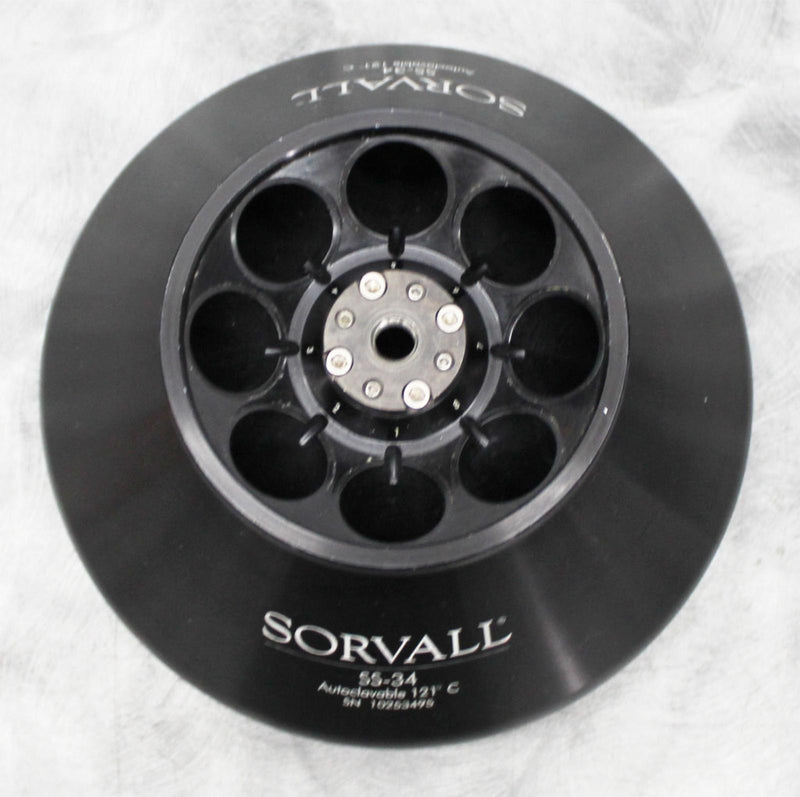 Sorvall 28020 SS-34 Fixed Angle Centrifuge Rotor 20,500 RPM 8x50mL