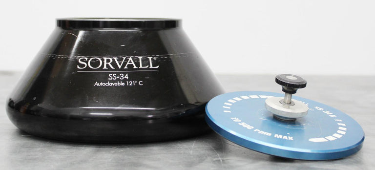 Sorvall 28020 Fixed Angle Centrifuge SS-34 Rotor 8 x 50mL