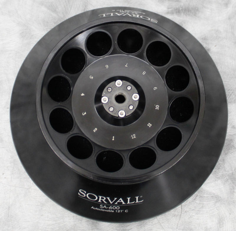 Sorvall Fixed Angle Centrifuge SA-600 Rotor 12 x 50 mL 17,000 RPM