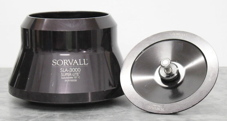 Sorvall 07149 SLA-3000 Super-Lite 12K RPM Fixed-Angle Centrifuge Rotor 6x500mL