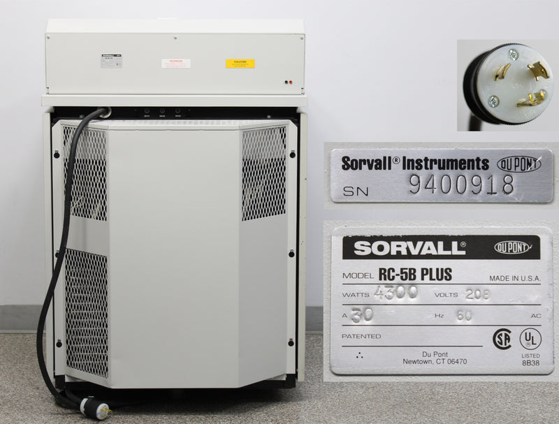 DuPont Sorvall RC-5B Plus Refrigerated High-Speed Floor Centrifuge