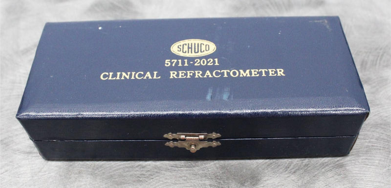 Schuco 5711-2021 Clinical Refractometer with Hard Carrying Case