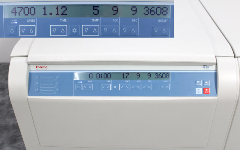 Thermo Sorvall ST40R Refrigerated Benchtop Centrifuge with TX-750 Swinging Rotor