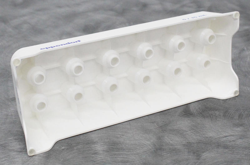 Lot of 2 Eppendorf 0030119827 Test Tube Sample Rack 12 x 5 / 15 mL