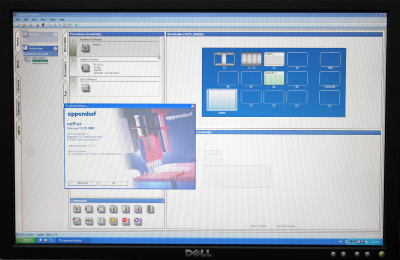 Eppendorf epMotion 5075 Liquid Handler Workstation with PC & epBlue Software