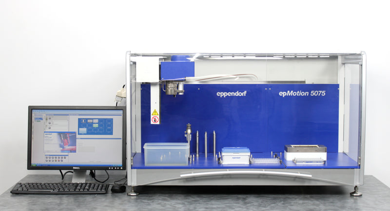 Eppendorf epMotion 5075 Liquid Handler Workstation with PC & epBlue Software