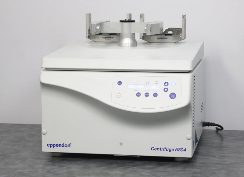 Eppendorf 5804 Benchtop Centrifuge with A-2-DWP Microplate Rotor & Carriers