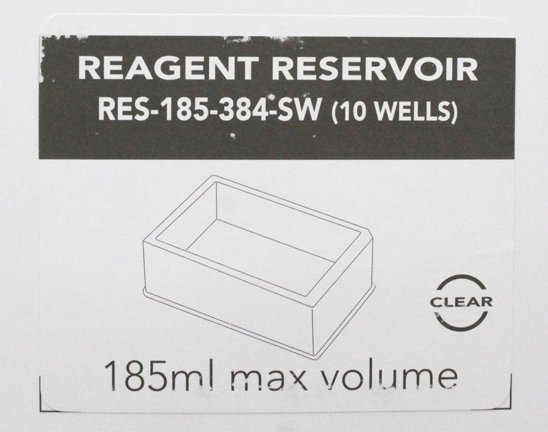 Lot of 4 Boxes Apricot Designs Clear Reagent Reservoirs RES-185-384-SW