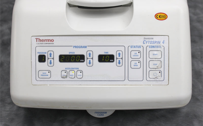 Thermo Electron Shandon CytoSpin 4 Cytocentrifuge A78300101 and Rotor