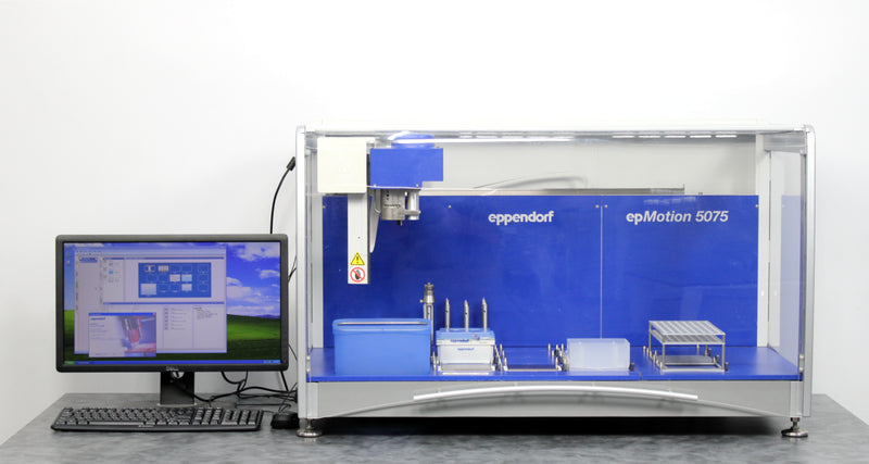 Eppendorf epMotion 5075 Liquid Handler Workstation with PC and epBlue Software