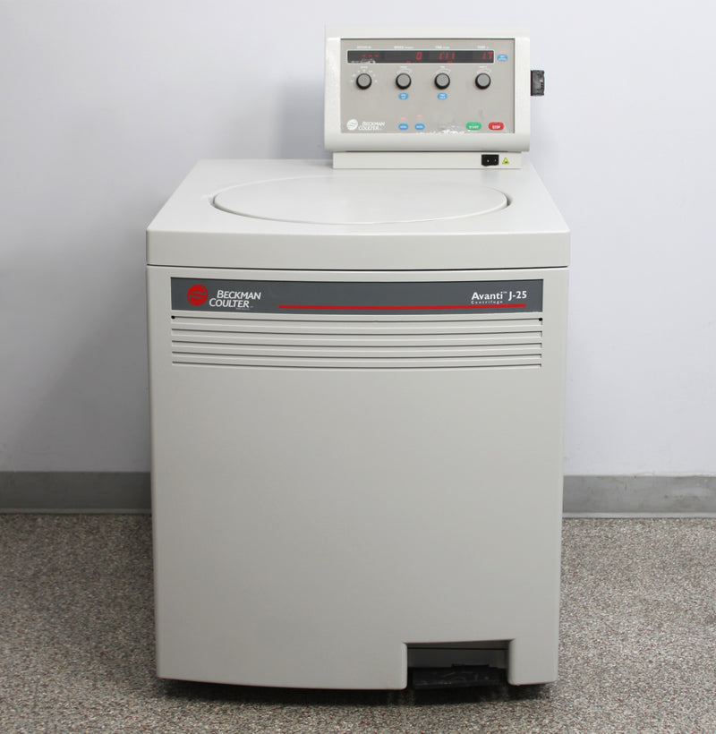 Beckman Coulter Avanti J-25 363102 High-Speed Refrigerated Floor Centrifuge