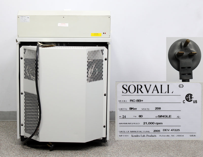 Kendro Sorvall RC-5B Plus Refrigerated High-Speed Floor Centrifuge RC-5B+