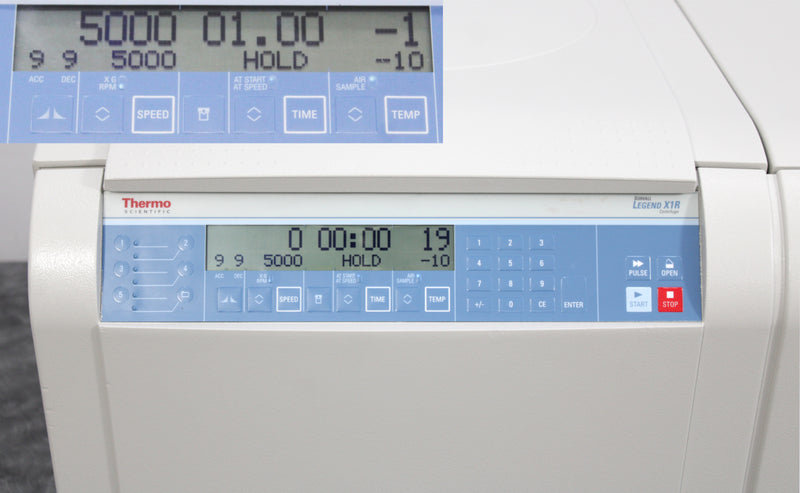 Thermo Sorvall Legend X1R Refrigerated Benchtop Centrifuge with TX-400 Rotor