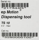 Eppendorf epMotion 5280000100 Single Channel TS10 Dispensing Tool 0.2-10uL