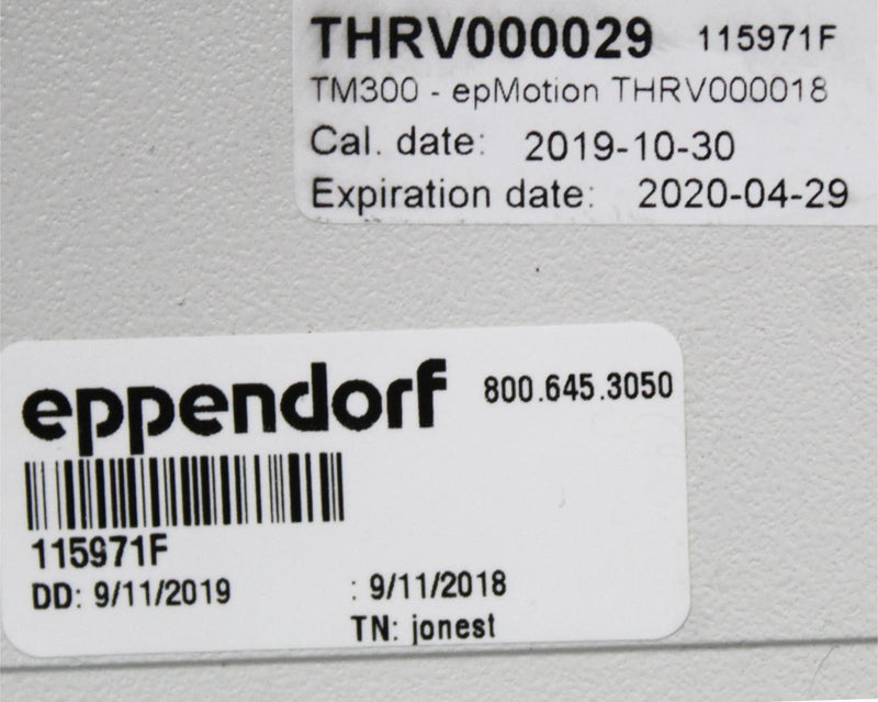 Eppendorf epMotion 960001052 8-Channel TM300 Dispensing Tool 20-30010uL