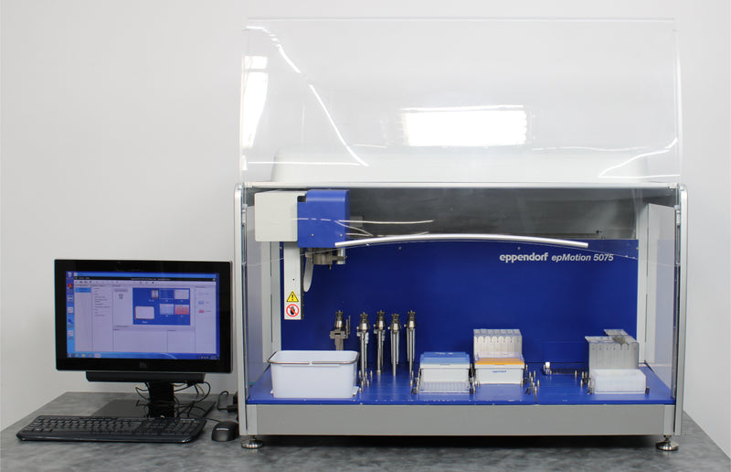 Eppendorf epMotion 5075t Liquid Handler Workstation with PC and epBlue Software