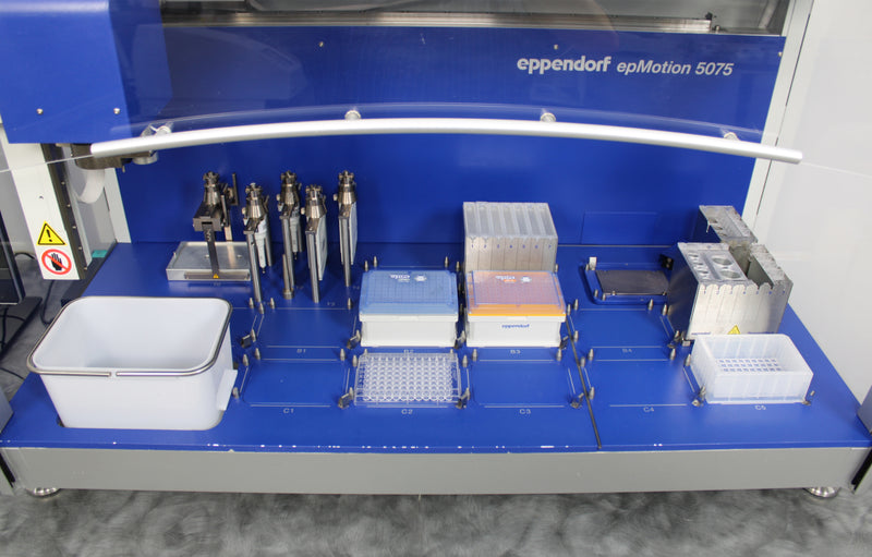 Eppendorf epMotion 5075t Liquid Handler Workstation with PC and epBlue Software